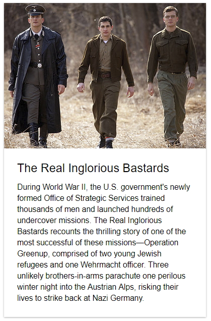 The Real Inglorious Bastards